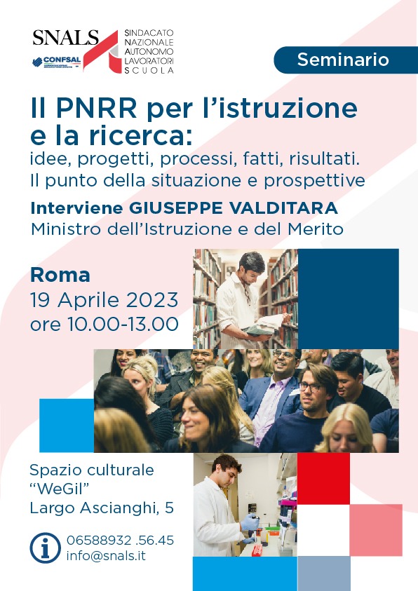 PNRR PER ISTRUZIONE E RICERCA